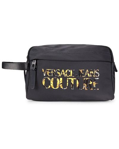 Versace Jeans Couture Range Iconic Logo Pouch - Black