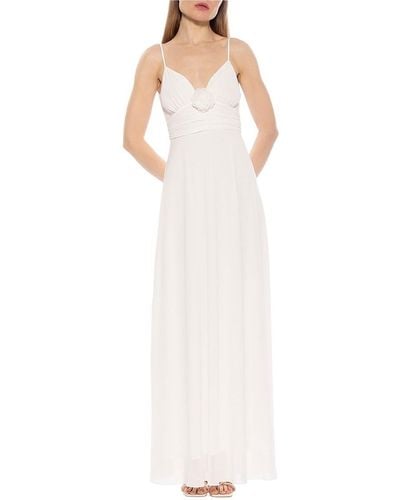 Alexia Admor Layla Flower Maxi Dress - White