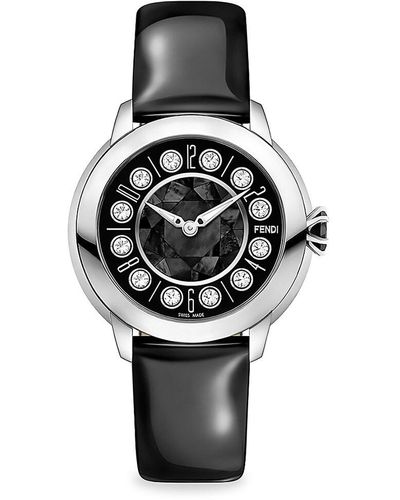 Fendi Ishine Watch - Black
