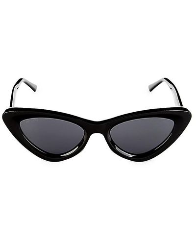 Jimmy Choo Addy 52mm Cat Eye Sunglasses - Black