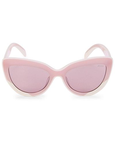 Emilio Pucci 50Mm Cat Eye Sunglasses - Pink