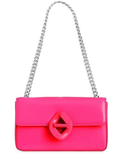Rebecca Minkoff Small Leather Shoulder Bag - Pink