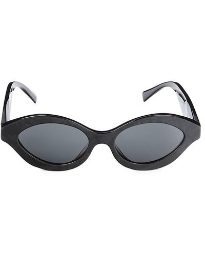 Alain Mikli 55mm Oval Sunglasses - Grey