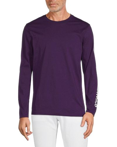 HUGO Logo Sweatshirt - Purple