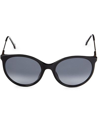 Carolina Herrera Ch 0069/s 56mm Oval Sunglasses - Black