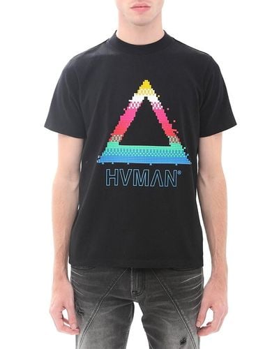 HVMAN Triangle Logo T-shirt - Black