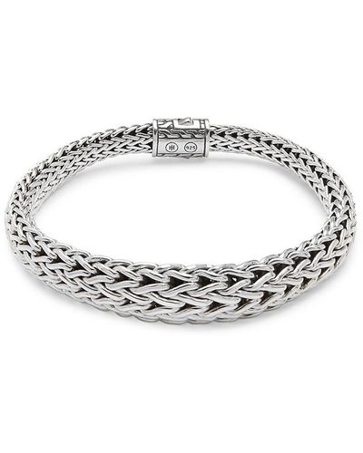 John Hardy Sterling Silver Chain Bracelet - Metallic