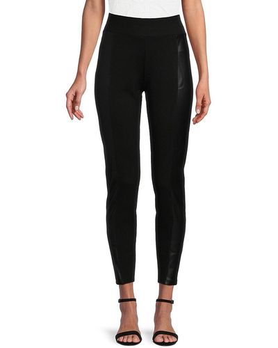 Bcbg leather leggings sale