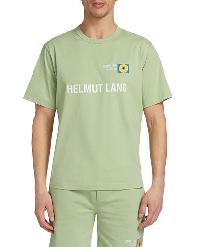 Helmut Lang Photo 8 Crewneck T Shirt - Green