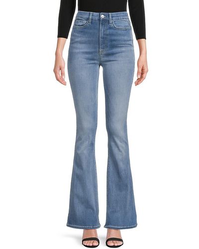7 For All Mankind Skinny Fit Bootcut Jeans - Blue