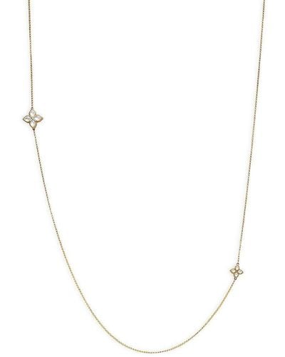 Roberto Coin 18K Gold Tassel Pave Diamond Zipper Long Necklace - 18K Yellow  Gold 8882998AY33X - Orr's Jewelers