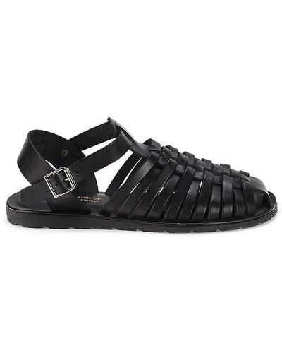 Saks Fifth Avenue Leather sandals for Men | Online Sale up to 44% off | Lyst