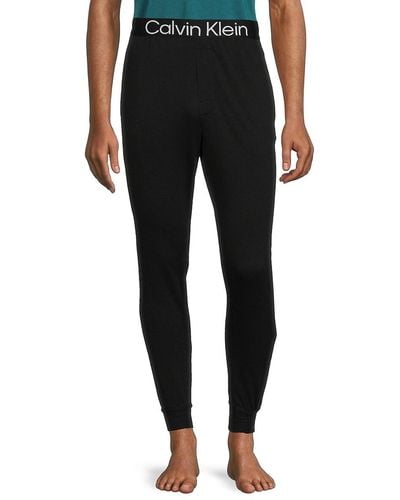 Calvin Klein Logo Sweatpants - Black
