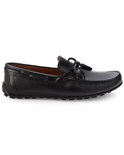 Saks Fifth Avenue Venetian Leather Driving Loafers - Brown