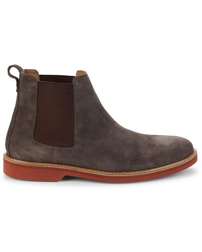 G.H. Bass & Co. G.h. Bass Suede Chelsea Boots - Brown