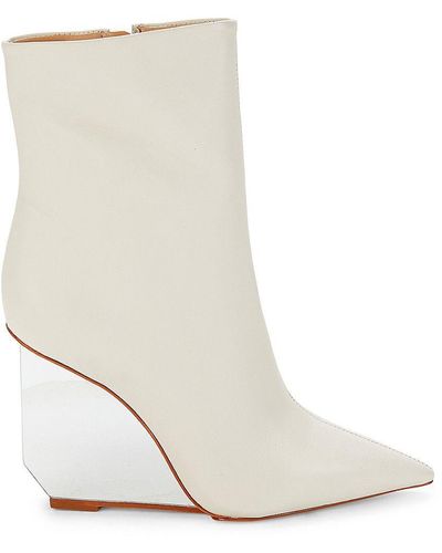 schutz white boots