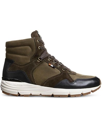 Allen Edmonds Canyon High Top Hiking Style Trainers - Brown