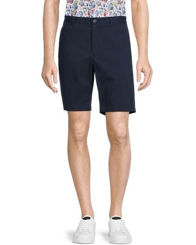 Theory Zaine Solid Shorts - Blue