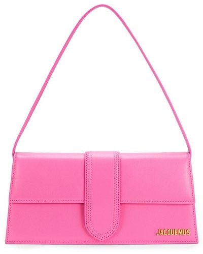 Jacquemus Le Bambino Long Leather Baguette Bag - Pink