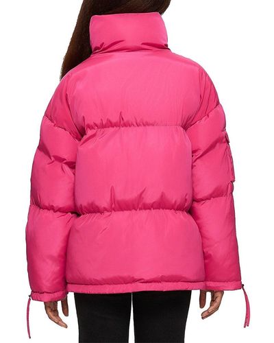 Noize Neves Puffer Jacket - Red
