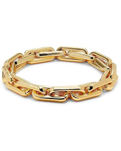 Shashi 14k Goldplated Link Bracelet - Metallic