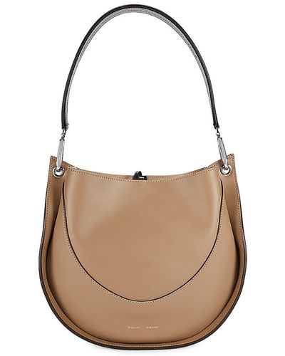 Proenza Schouler Leather Shoulder Bag - Natural