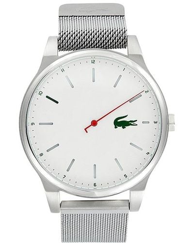 Lacoste Kyoto Stainless Steel & Mesh Bracelet Watch - White