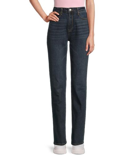 Juicy Couture Venice Straight Cuff Jeans - Blue