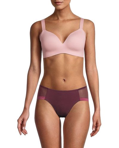 Le Mystere Smooth Shape 360 Unlined Bra - Pink