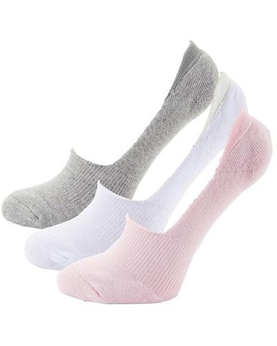 Hue 3-pack Cushion Resort Liner Socks - Multicolor