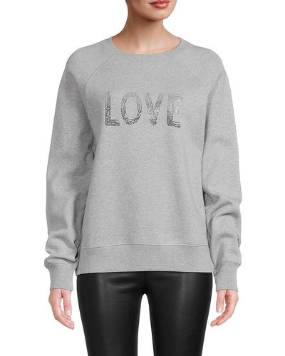 Zadig & Voltaire Upper Love Sweatshirt - Grey