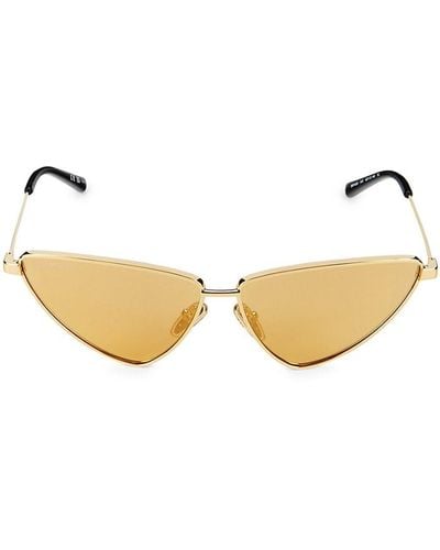 Balenciaga 62mm Cat Eye Sunglasses - Metallic