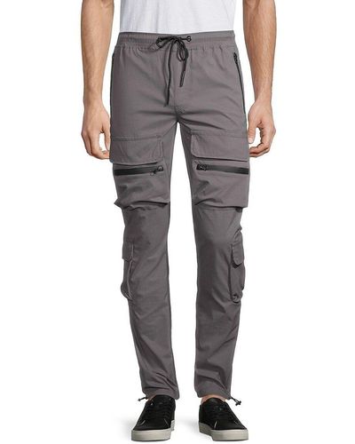 American stitch black cargo moto twill bungee jogger deals pants
