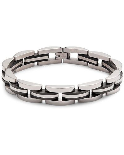 Esquire Stainless Steel Bracelet - Metallic