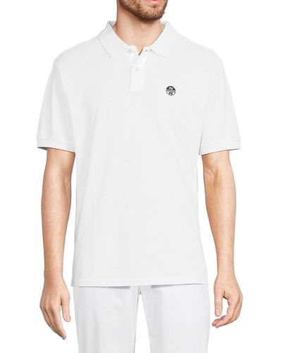 North Sails 'Short Sleeve Knit Polo - White