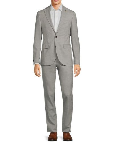 Ted Baker Ralph Wool Suit - Gray