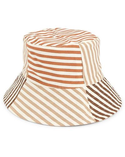 Cole Haan Reversible Bucket Hat - Natural