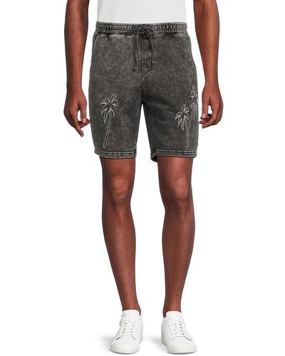 Kinetix Palm Drawstring Shorts - Grey