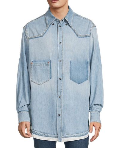 enorm Er velkendte Jep Men's Valentino Casual shirts and button-up shirts from $636 | Lyst - Page  12
