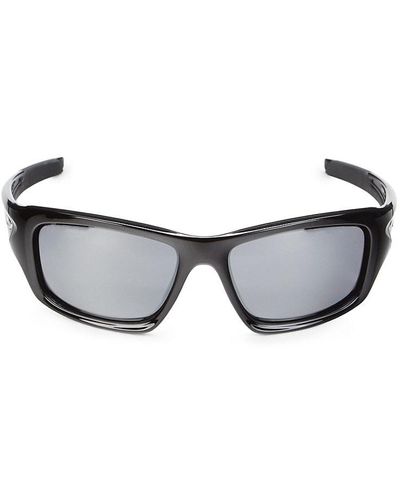 Oakley Turbine Non-polarized Iridium Rectangular Sunglasses Matte Black 63.02 Mm