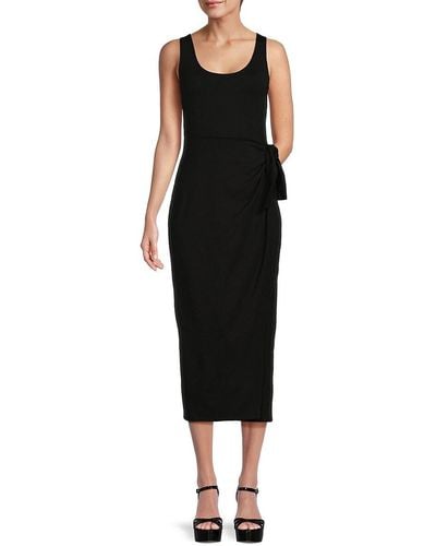 French Connection Zena Knot Maxi Dress - Black
