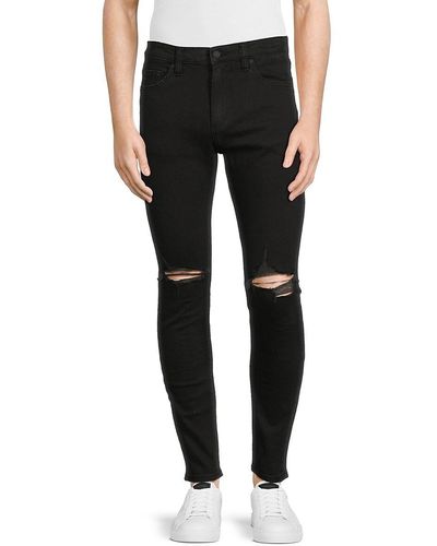 Rolla's Stringer High Rise Skinny Fit Jeans - Black