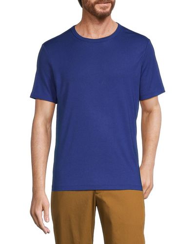 Theory 'Solid Tee - Blue