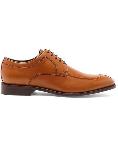 Anthony Veer Wallace Split Toe Leather Bluchers - Brown