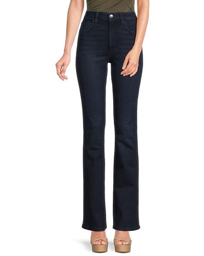 Joe's Jeans High Rise Curvy Bootcut Jeans - Blue