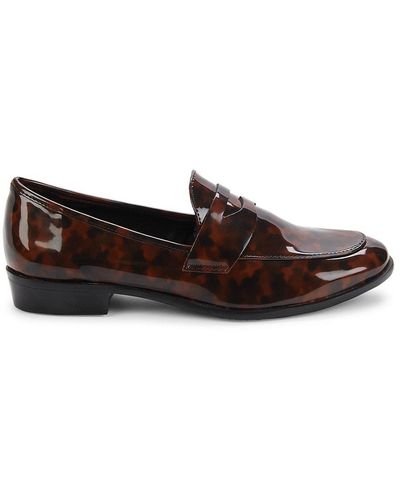 Saks Fifth Avenue Saks Fifth Avenue Maire Penny Loafers - Brown