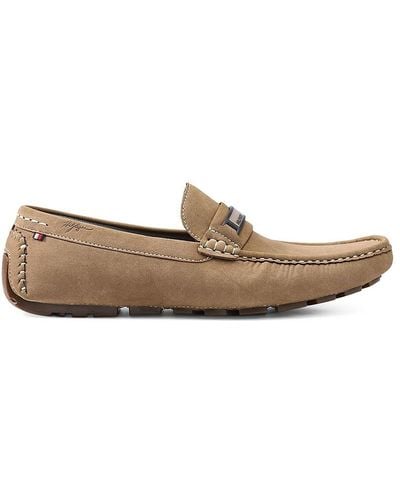 Tommy Hilfiger Ayele Driving Loafers - Natural