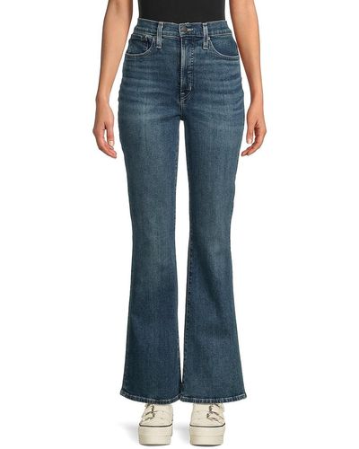Madewell High Rise Flare Jeans - Blue