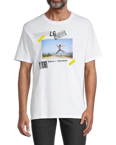 Zadig & Voltaire Graphic Tee - White