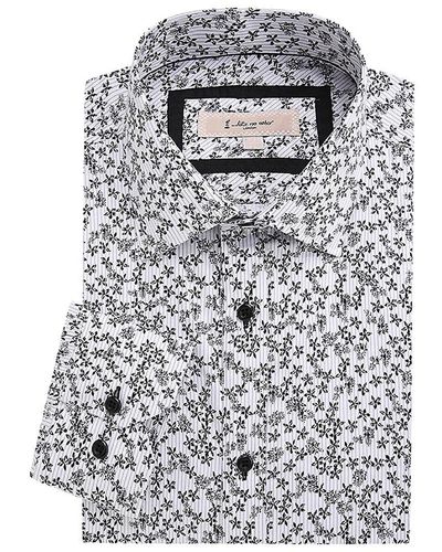 1 Like No Other Floral Dress Shirt - Grey